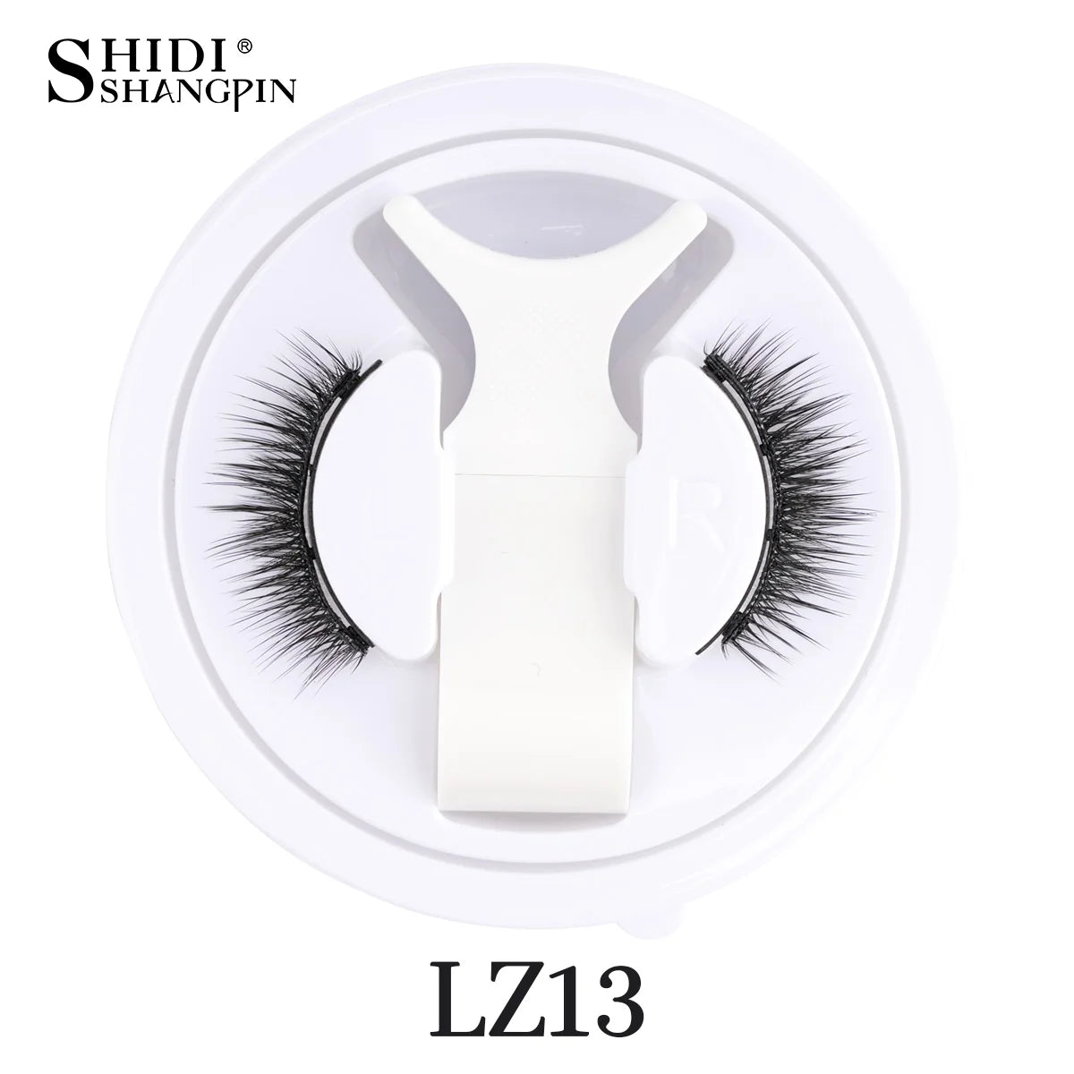 1 Pair Magnetic Eyelashes Set Reusable Easy to use Eyelash Extension Tools Natural Curler False Eyelashes With Magnetic Tweezers