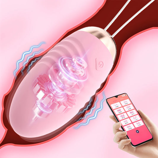 Wireless Bluetooth Vibrator for Women App Remote G Spot Vibrating Egg Clit Female Panties Sex Toys For Women Adult Sex Toy