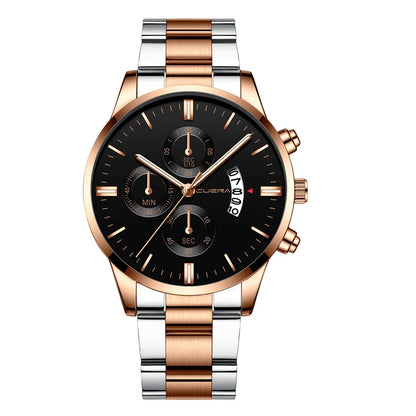 2025 Watch For Men Fashion Casual Men's Watches Luxury Steel Band Quartz Wristwatches Male Clock Relogio Masculino Drop Shipping