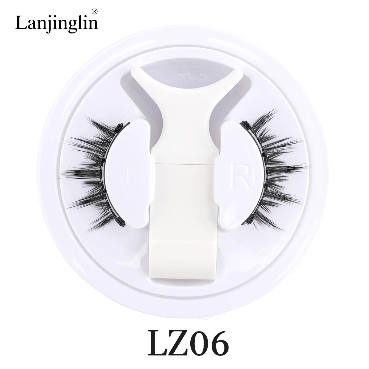 1 Pair Reusable Magnetic Lashes No Glue Needed 3D Magnetic with Clip Tweezers False Eyelash Magnetic Lash Kit Make up Eyelashes