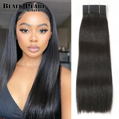 Cheap Chocolate Brown Bone Straight Human Hair Bundles "8-22" Remy 100% Virgin Human Hair #4 Brazilian Hair Weave 1 3 Bundles
