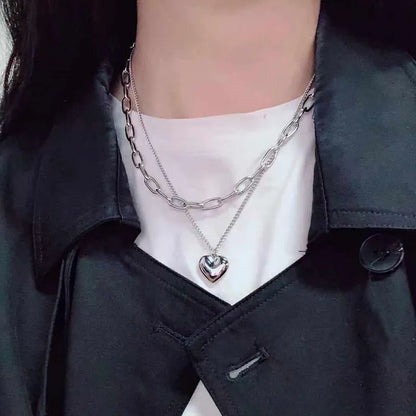 Vintage Necklace on Neck Chain Women's Jewelry Layered Accessories for Girls Clothing Aesthetic Gifts Fashion Pendant 2022
