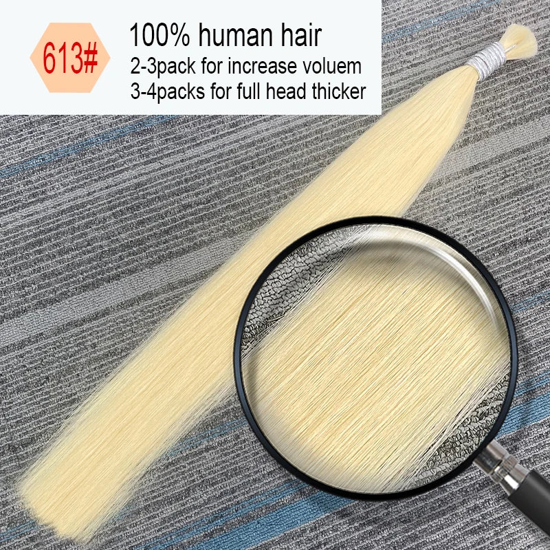 Cabelo Humano Original Natural Suitable Dying All Colors Raw Vietnamese Virgin 100% Human Hair Bundles Extensions