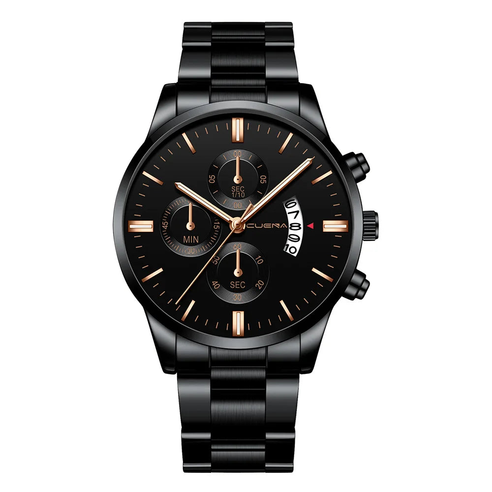 2025 Watch For Men Fashion Casual Men's Watches Luxury Steel Band Quartz Wristwatches Male Clock Relogio Masculino Drop Shipping