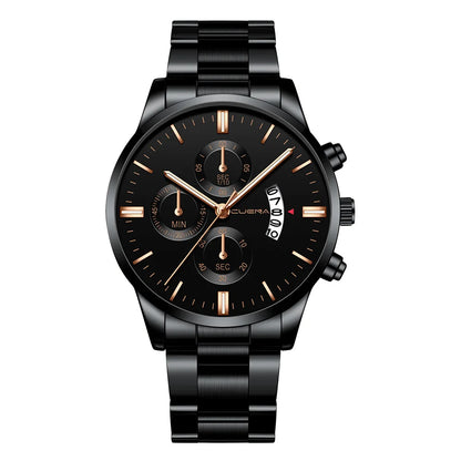 2025 Watch For Men Fashion Casual Men's Watches Luxury Steel Band Quartz Wristwatches Male Clock Relogio Masculino Drop Shipping