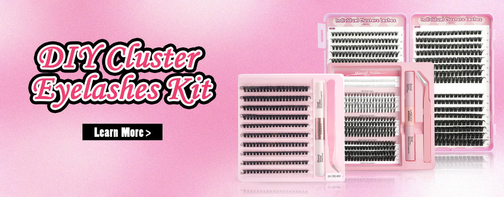 1 Pair Reusable Magnetic Lashes No Glue Needed 3D Magnetic with Clip Tweezers False Eyelash Magnetic Lash Kit Make up Eyelashes