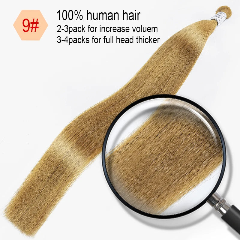 Cabelo Humano Original Natural Suitable Dying All Colors Raw Vietnamese Virgin 100% Human Hair Bundles Extensions