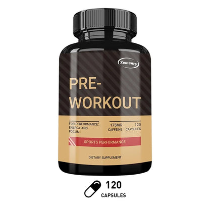 Pre-Workout Supplement - Muscle Building, Endurance Support, Heart Health, Circulation