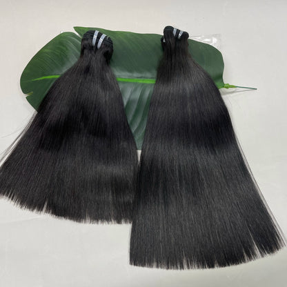 16A Double Drawn Raw Vietnamese Bone Straight Human Hair Bundles 22 24 26inch 100% Unprocessed Raw Virgin Hair Bundle Extensions