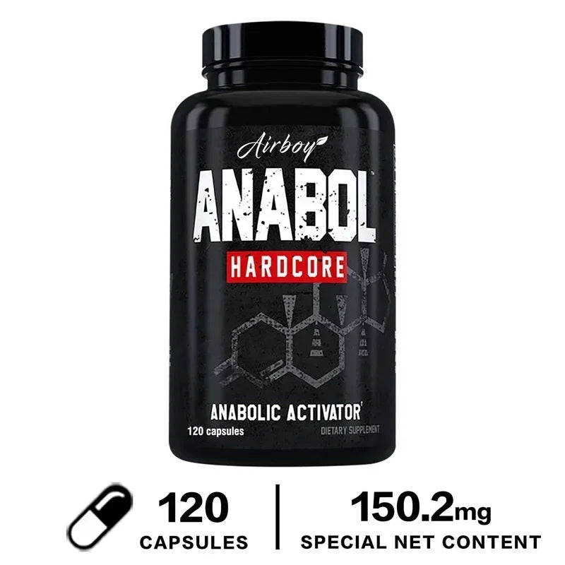 Anabol Hardcore Supplement - Anabolic Muscle Building Supplements That Promote Muscle Protein Synthesis and Increase Strength