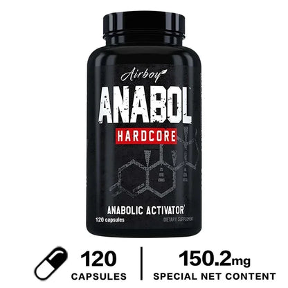 Anabol Hardcore Supplement - Anabolic Muscle Building Supplements That Promote Muscle Protein Synthesis and Increase Strength