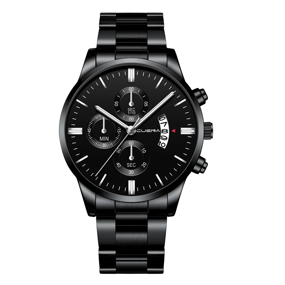 2025 Watch For Men Fashion Casual Men's Watches Luxury Steel Band Quartz Wristwatches Male Clock Relogio Masculino Drop Shipping