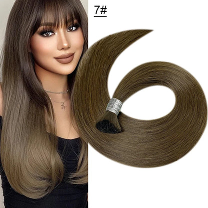 Cabello Humano Original Natural Suitable Dying All Colors Raw Vietnamese Virgin 100% Human Hair Bulk Bundles Extensions