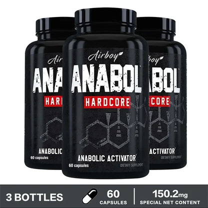 Anabol Hardcore Supplement - Anabolic Muscle Building Supplements That Promote Muscle Protein Synthesis and Increase Strength