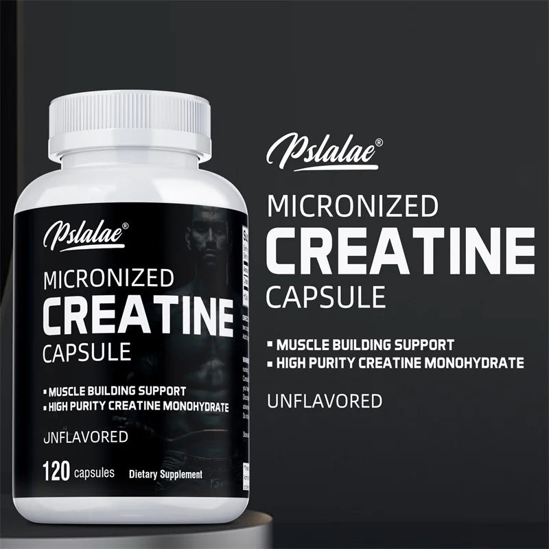 Creatine Monohydrate - Increase Muscle Strength, Improve Endurance, Promote Athletic Performance, Enhance Energy, Non-GMO