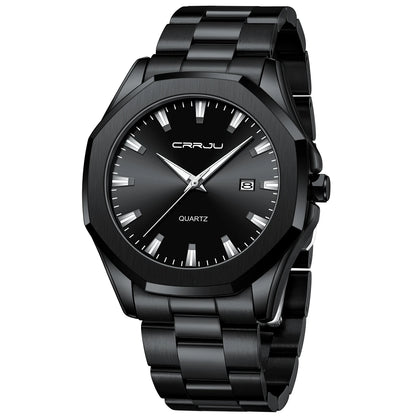 Watches for Men Classic with Date Business Dress Luxury Waterproof Luminous Mens Wrist Watch Analog Stainless Steel Men Watch