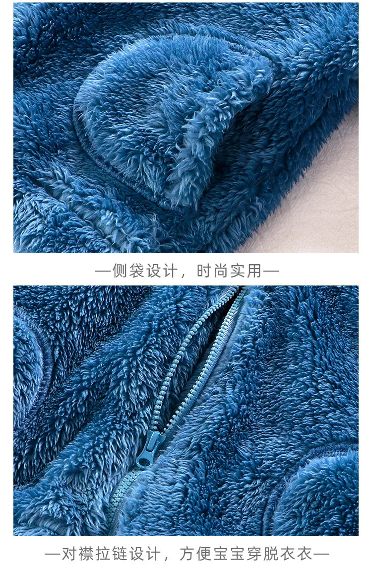 Children's Clothing Sets Flannel Loungewear Girls Clothes Set 1 To 5 Years Boys Clothes Kids Boutique Clothes