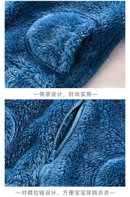 Children's Clothing Sets Flannel Loungewear Girls Clothes Set 1 To 5 Years Boys Clothes Kids Boutique Clothes