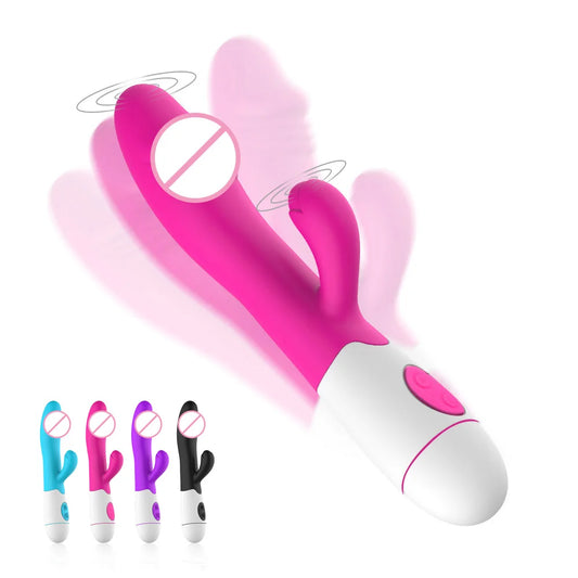 Vibrators For Women Vagina Massage 30 Frequency Dual Vibrating Erotic G-spot Masturbator Sex Toys