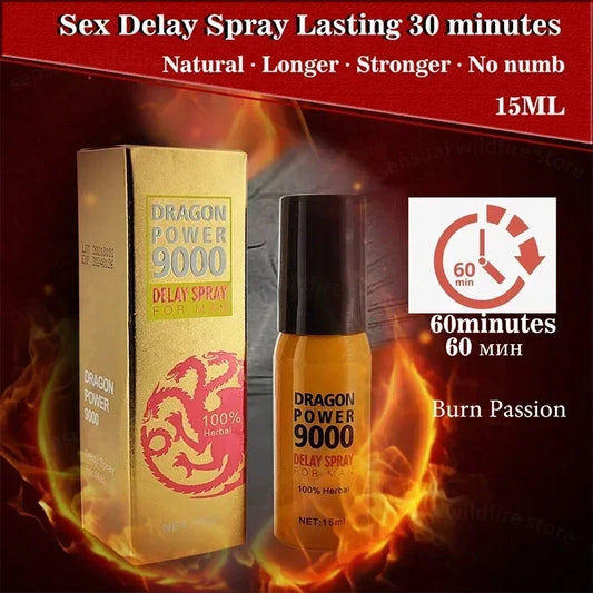 Adult Sex Products Topical Sprays Sex Delay Spray for Man Delay Sex Lasting Long 60 Minutes Fast Erection Climax Flirt Product