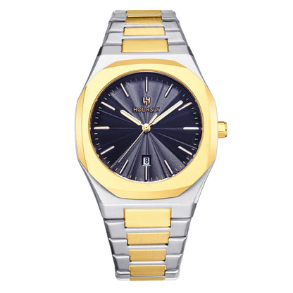 2025 New Watches For Man Original Top Brand All Black Stainless Steel Men's Wristwatch Classic Business Waterproof Movement
