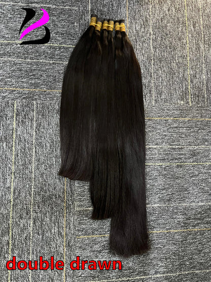 Cabelo Humano Original Natural Suitable Dying All Colors Raw Vietnamese Virgin 100% Human Hair Bundles Extensions