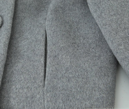 Women Suit 2025 Autumn Winter New Fashion Button Fur Decoration Jacket+Shorts Two-Piece Set Women Elegant Hight Street Suit