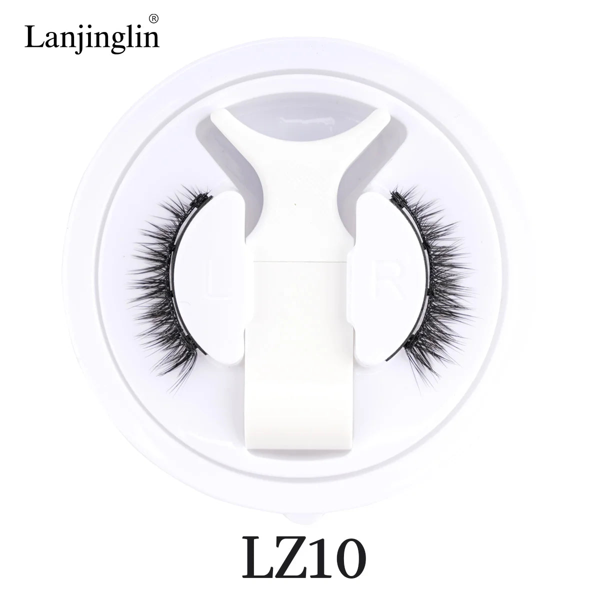 1 Pair Reusable Magnetic Lashes No Glue Needed 3D Magnetic with Clip Tweezers False Eyelash Magnetic Lash Kit Make up Eyelashes