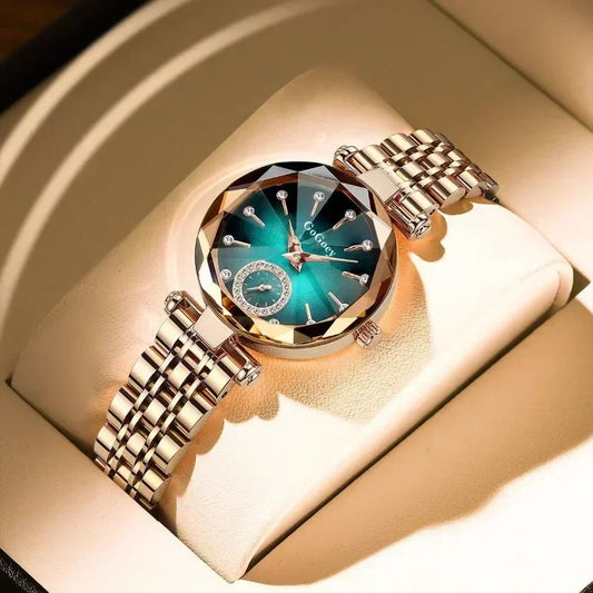 2025 Beautiful Women Watches Fashion Steel Ladies Quartz Watch Reloj Mujer Marcas Famosas De Lujo gift Wristwatch Dropshipping