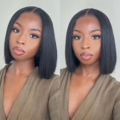Brazilian Bone Straight Bundles 100% Unprocessed Human Hair Bundles Virgin Hair 1/3 Bundles Short Straight Weave Hair Extensions
