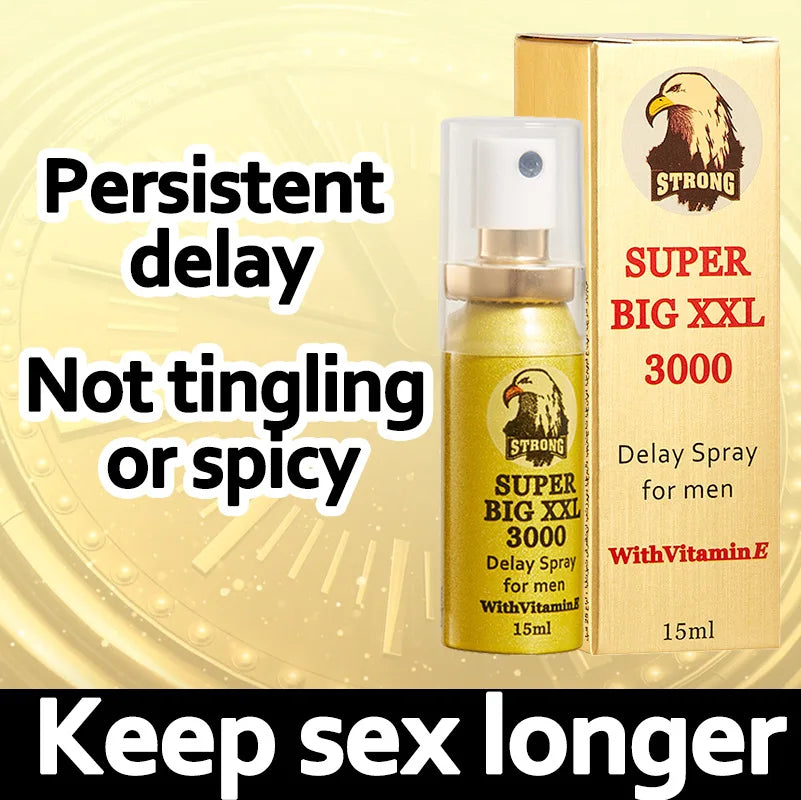 15ml Long-last Sex Delay Spray Men Male External Use Anti Premature Ejaculation Prolong Penis Enlargment Adult Sex Toys