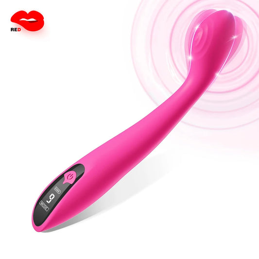9 Vibrating LCD Display Vibrator for Women Vagina G Spot Clitoris Tits Anal Stimulator Massager Bullet Adult Sex Toys for Couple