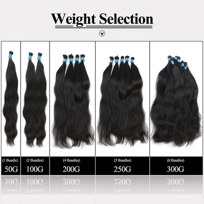 BHF Bulk Human Hair For Braiding No Weft Human Hair Bundles Original Vietnamese Hair Human Hair For Braids