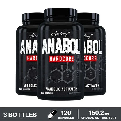 Anabol Hardcore Supplement - Anabolic Muscle Building Supplements That Promote Muscle Protein Synthesis and Increase Strength