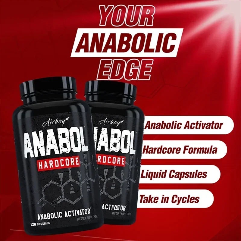 Anabol Hardcore Supplement - Anabolic Muscle Building Supplements That Promote Muscle Protein Synthesis and Increase Strength