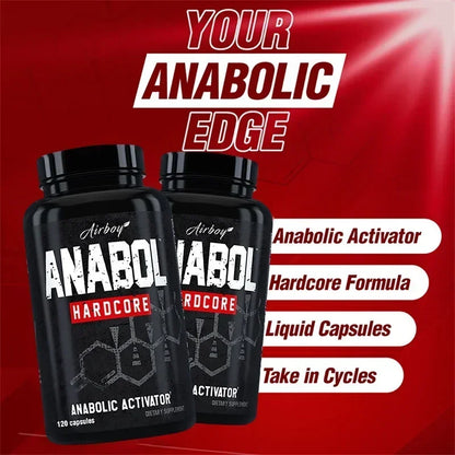 Anabol Hardcore Supplement - Anabolic Muscle Building Supplements That Promote Muscle Protein Synthesis and Increase Strength